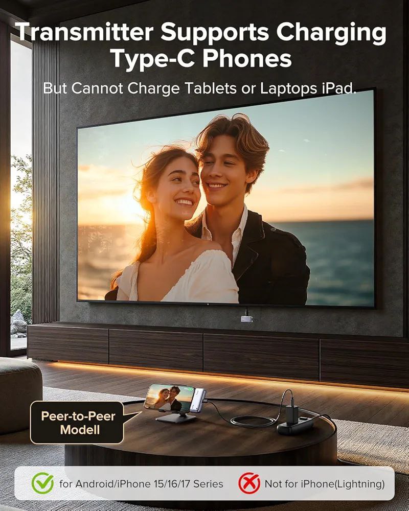 Llano S850 Wireless HDMI Transmitter & Receiver (4K)