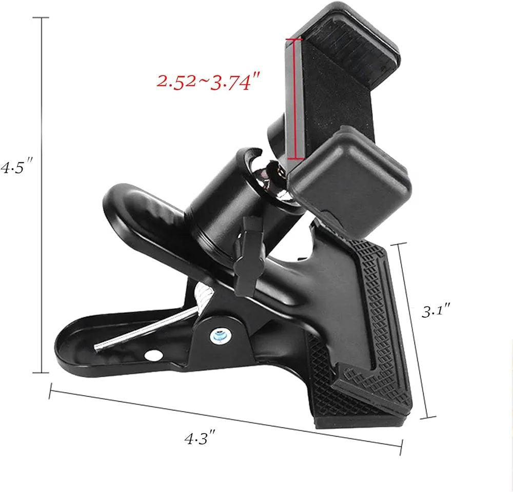 Guitar Phone Holder Mount for Recording & Live Streaming
